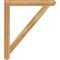 Ekena Millwork Traditional Craftsman Rough Sawn Bracket, Western Red Cedar, 4"W x 38"D x 44"H BKT04X38X44TRA04RWR - alternate 3